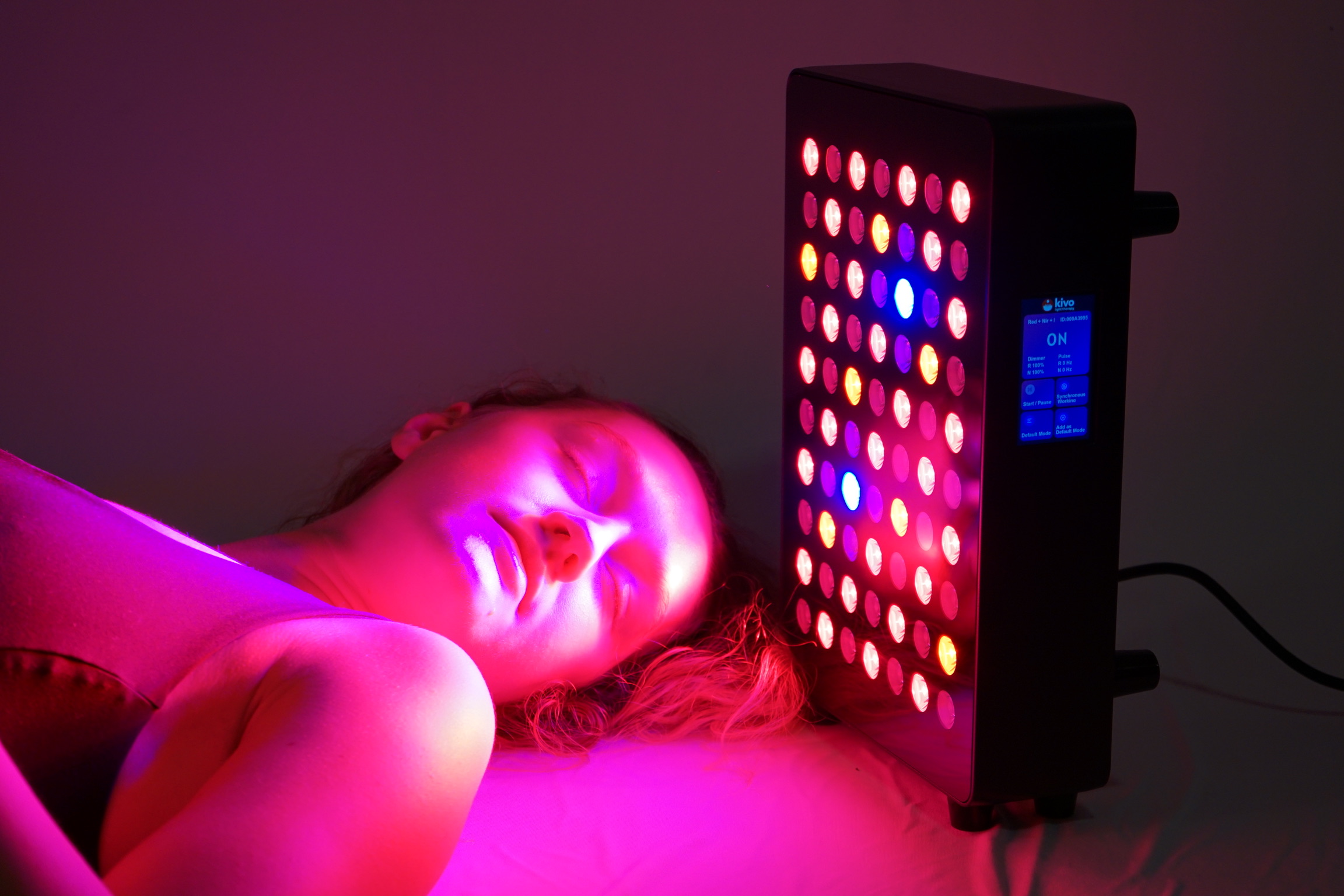 How far away from a light therapy panel should you be?