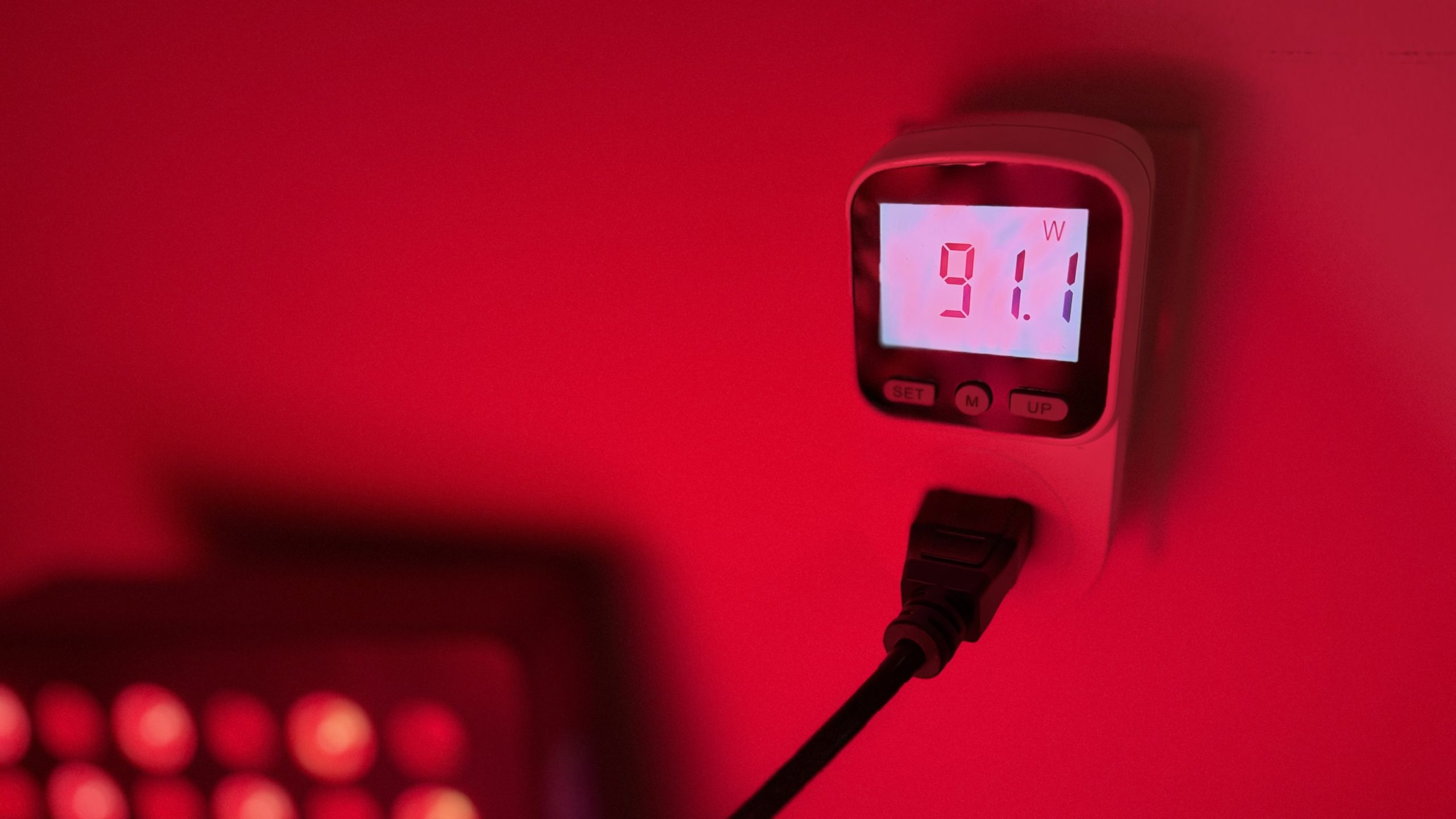 What is the actual wattage of Kivo Light Therapy Panels?