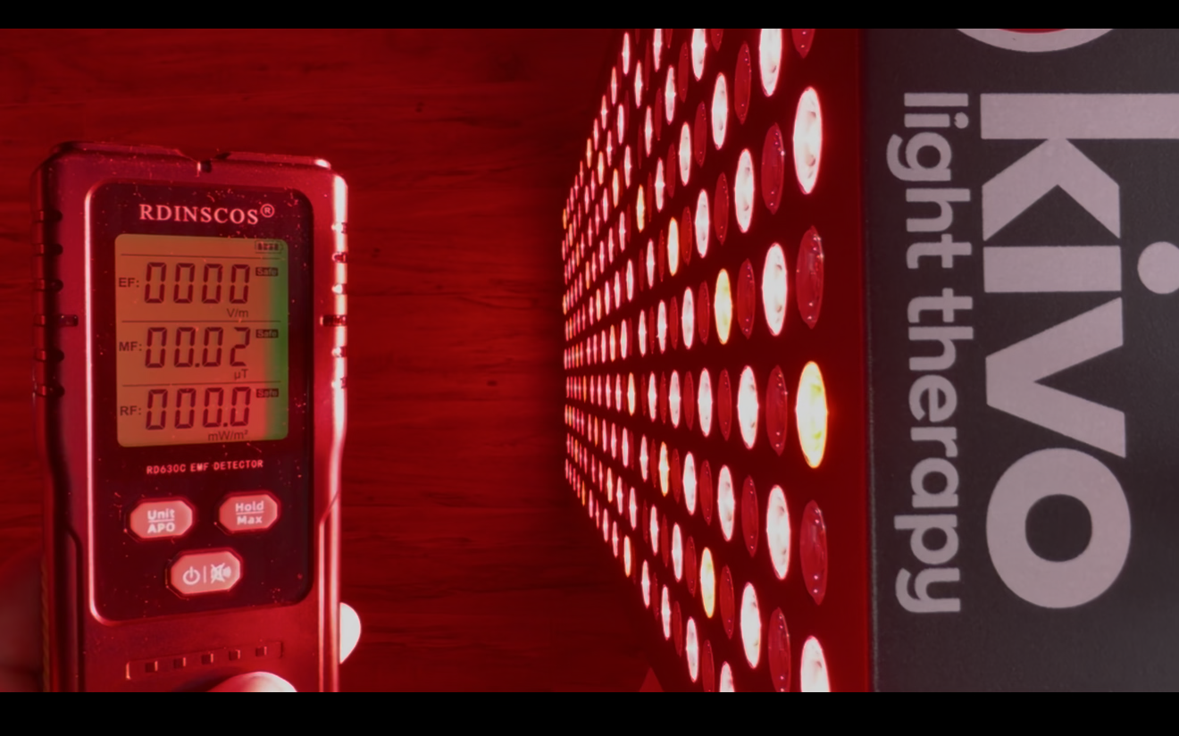 What is the EMF, MF, and RF emissions from Kivo Panels?